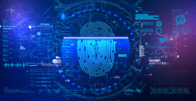 Fingerabdruck-Scanner.