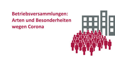 Betriebsversammlungen: Arten und Besonderheiten wegen Corona