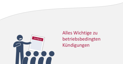 Alles Wichtige zu betriebsbedingten Kündigungen