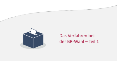 Die Verfahren bei der BR-Wahl – Teil 1